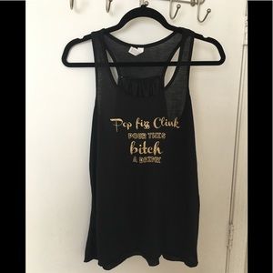 “Pop fizz Clink” tank